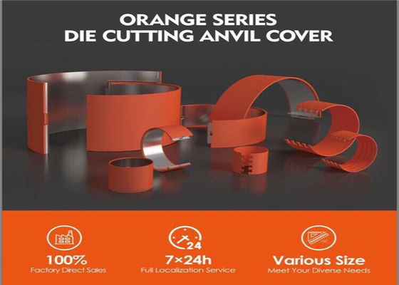 250mm Polyurethane Anvil Covers For Die Cutting Machine