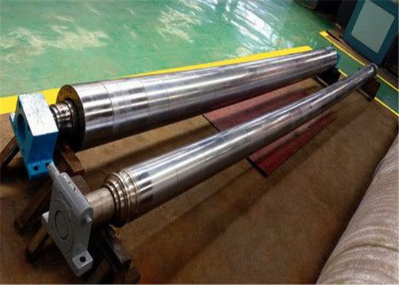 Nbr Cover Ss Banana Roller For Rewinder Machine