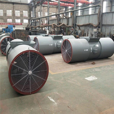 Flameproof Axial Flow Exhaust Fan Woods Aerofoil Fan For Tunnel