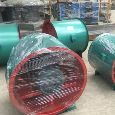 Flameproof Axial Flow Exhaust Fan Woods Aerofoil Fan For Tunnel