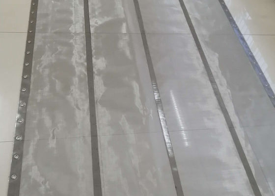 Customizable Square Hole Stainless Steel Screen Mesh Mat For Vibrating