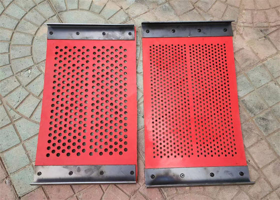 6mm Thickness Self Cleaning Rubber Screen Panel For Mineral Screening