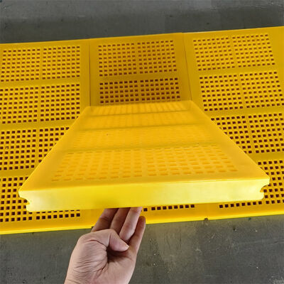 WS85 Structure Polyurethane Screen Mesh Plate MDI Material + Anti Blocking Surface