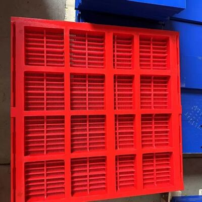 30mm Thick Polyurethane Screen Mat with High Wear Resistance and Self-Cleaning Apertures for Mining Coal Screening