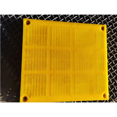 30mm Thick Yellow Polyurethane Screen Mat with 1.5mm Wire for High Wear Resistance Mining