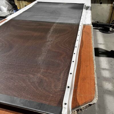 Rotex Separator Screen with 0.0014-0.0090 Inch Wire Diameter and 46%-76.4% Open Area for High-Temp Applications >80°C