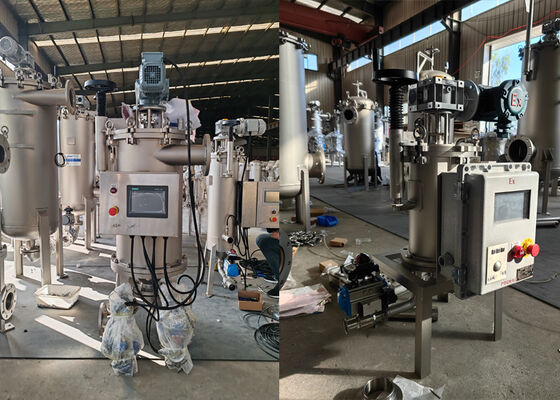 Auto Self-Cleaning Filter Housing for Industrial Filtration