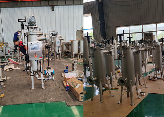 Automatic External Scraper Self-cleaning Filter For Viscous Products
