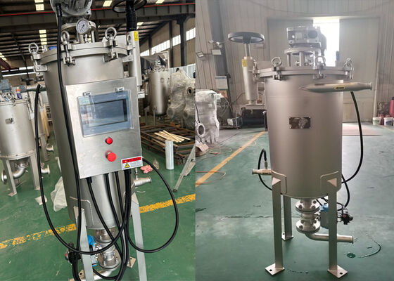 Industrial Automatic Brush Self-Cleaning Filter Strainer
