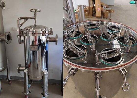 Multi Bag Filter For Coatings  Industrial