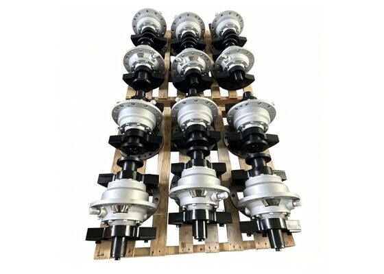 Industrial Mining Vibrating Exciter Double Shaft Gear Drive Stable Vibration Force