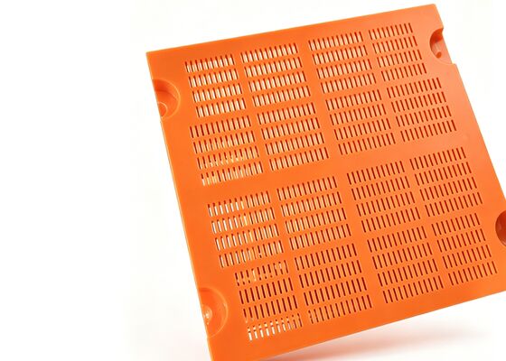 Polyurethane Sieve for Industrial Dewatering and Sizing in Tunnelling Projects