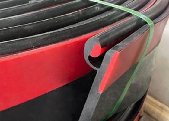 Polyurethane Conveyor Dust Control Skirting Flexible Mining Conveyor Sealing Strip