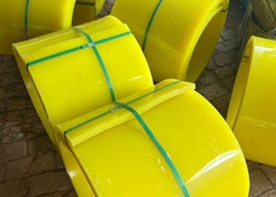 Polyurethane Conveyor Skirting Strip Heavy Duty Dust Seal Aggregate Belt Conveyor