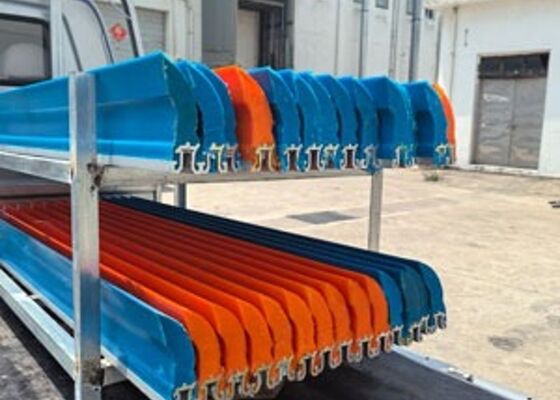 Primary PU Conveyor Belt Cleaner for Bulk Material Handling Abrasion Resistant Design