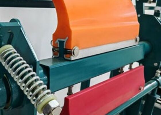 Conveyor Belt Primary Cleaner PU Blade Black Wear Resistant Coal Mining Equipment