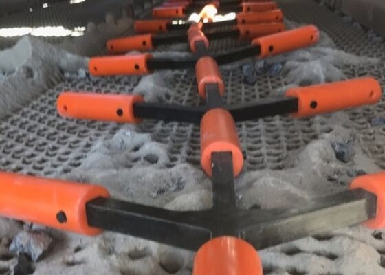 Flexible Screen Cleaning Rods for Aggregate Processing Plants