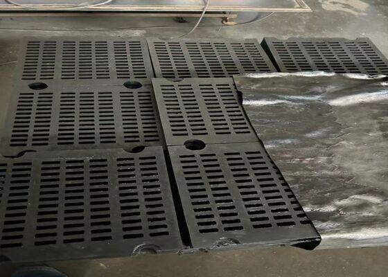 High Abrasion Resistant Mining Rubber Screening Panel System