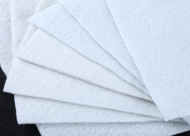 Geotextile Stabilization Fabric  PET Or PP Needle Punched Geotextile White Anti - Aging