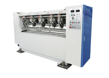 Thin Blade Slitter Scorer Corrugated Cardboard Machine Slitting 120m / Min Speed