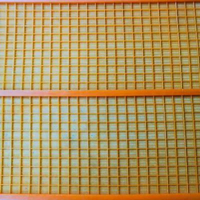 75 Micron Opening Urethane Screen Panels Mesh Polyurethane Material