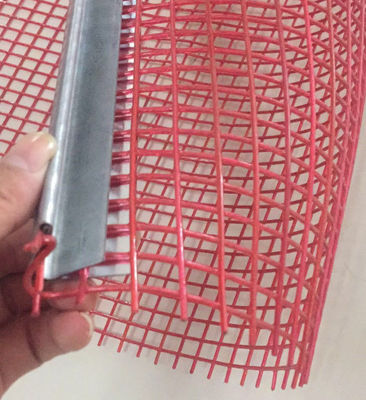 Flexible polyurethane mesh screen PU Coated Wire Mesh 12.5mm aperture