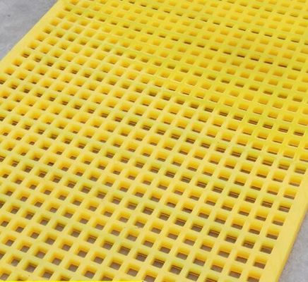Minimum Aperture 3mm Tensioned Hook Polyurethane Screen Mesh