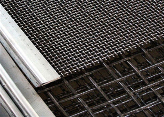 Tension steel woven screen wire mesh for mining vibrating screen machine
