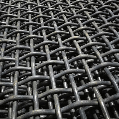 Steel Woven Vibrating Screen Mesh / Screening Wire Mesh 1mm - 100mm