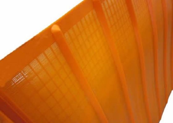 1040x700mm 0.25mm Polyurethane Screen Mesh For Fine Wet Screening