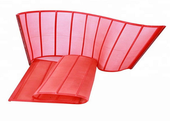 High Frequency 0.39mm Urethane Vibrating Screen Mesh For Mining