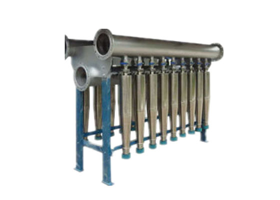 1000L/Min Pulp Heavy Impurity Low Consistency Cleaner With Ceramic Cone