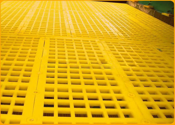 High Frequency Polyurethane Screen Meshs For Mineral Screening